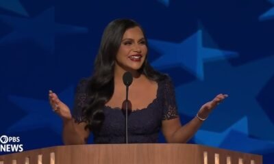 Mindy Kaling Lightens the Mood at DNC