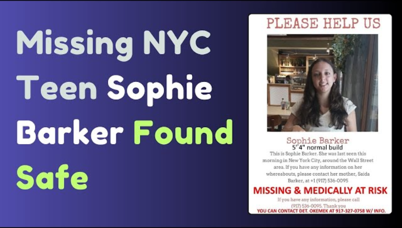 sophie barker missing