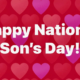 national sons day 2023