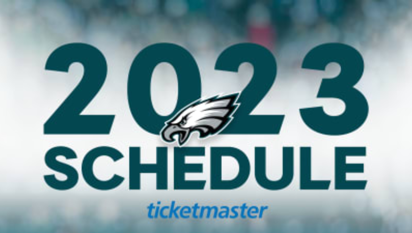 eagles schedule 2023