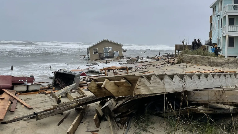 rodanthe house collapses outer banks