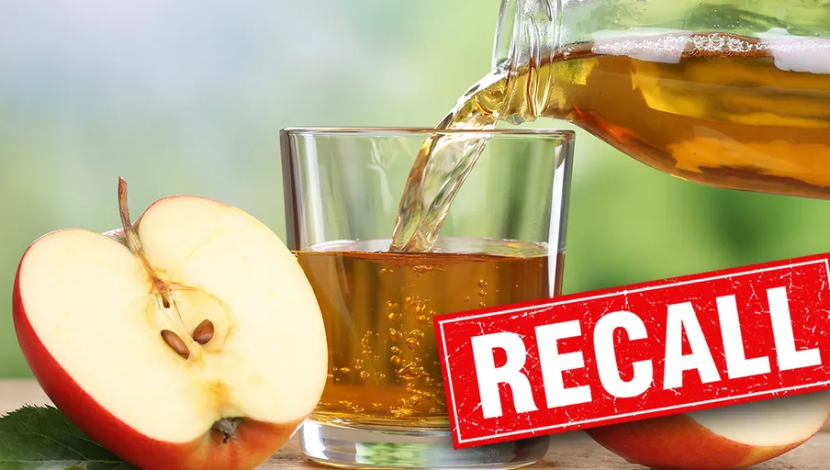 walmart recalls apple juice